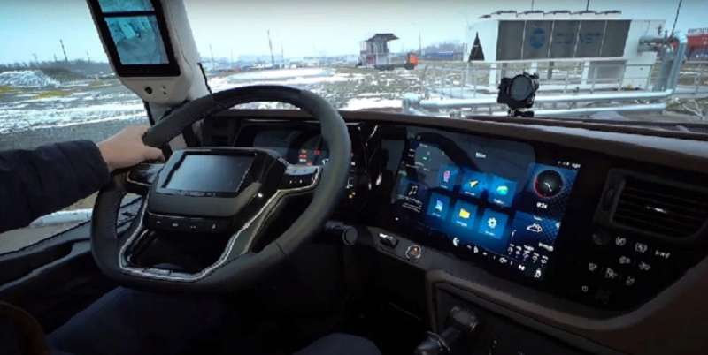 управление грузовиком